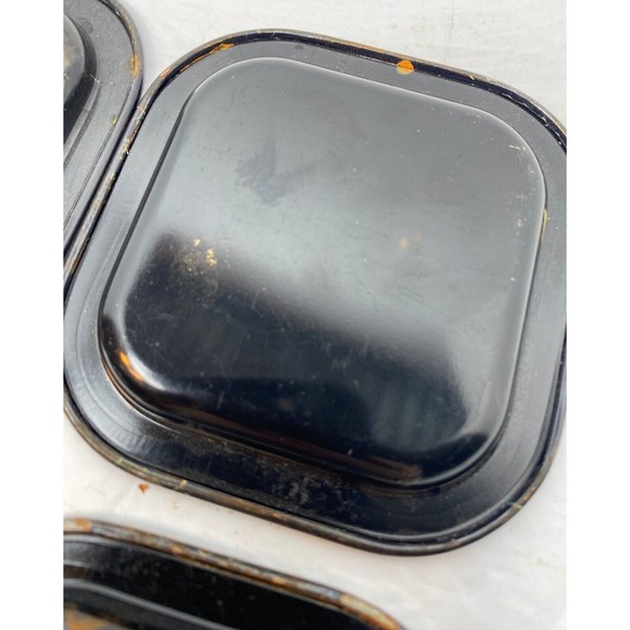 Jack Daniels No. 7 Whiskey Metal Costers Set Of 4, Vtg. Barware - Picture 8 of 10